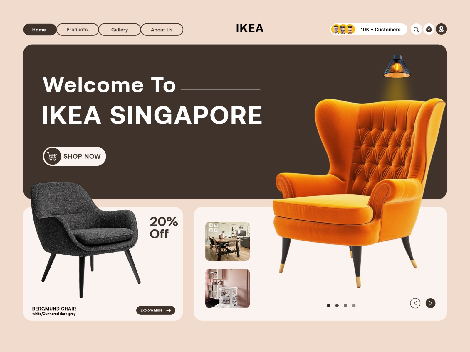 IKEA — Product & UI case study cover